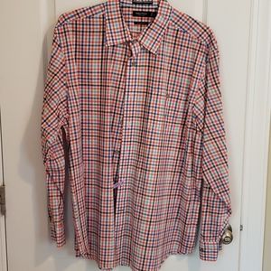 Men's Nautica Plaid Button Down Classic Fit XL